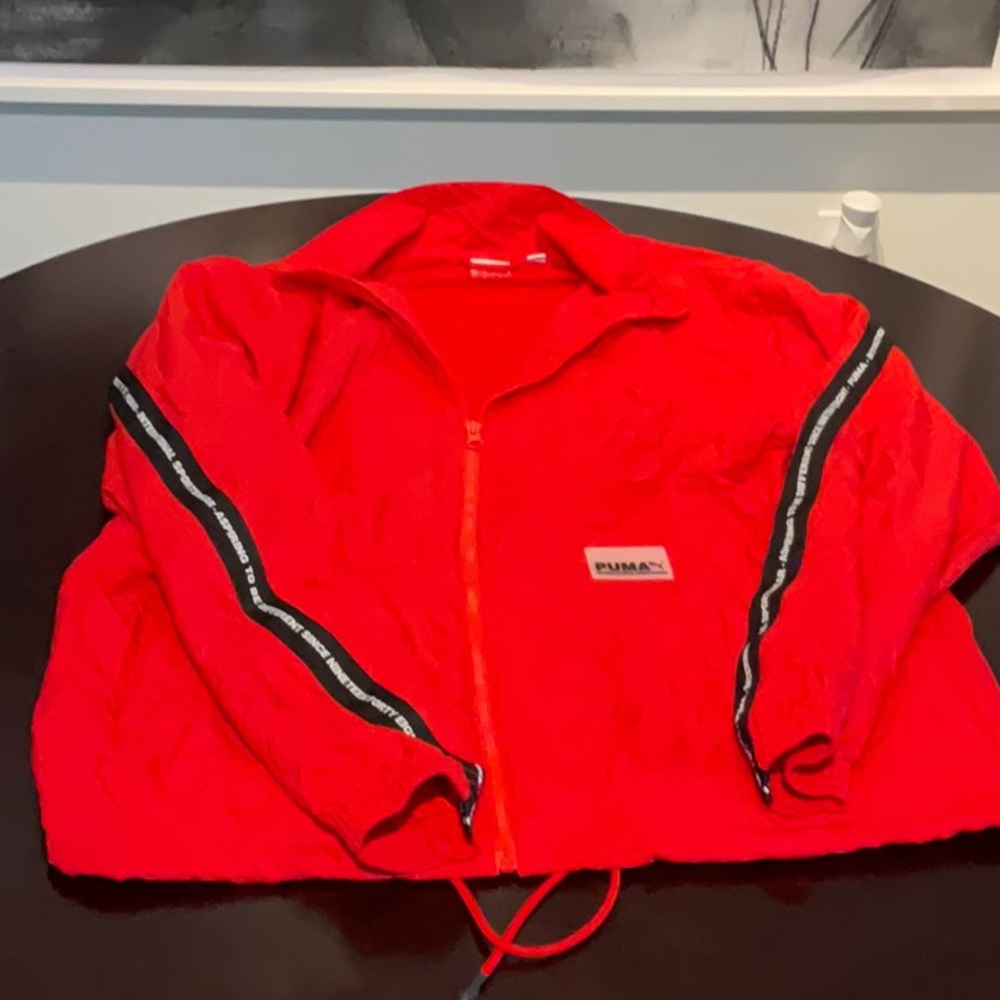 Puma Red windbreaker